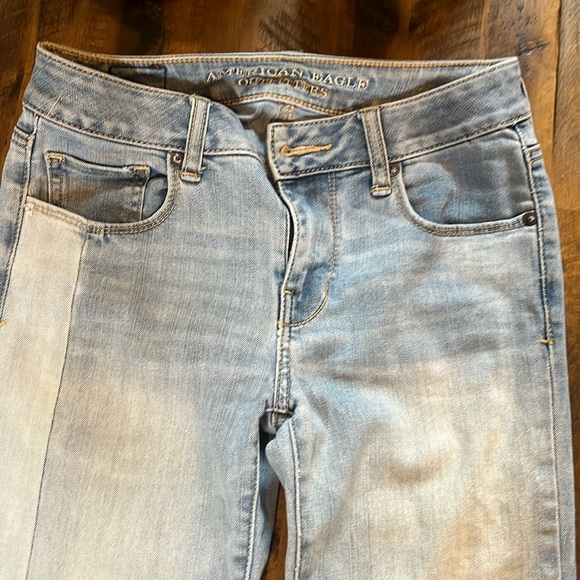 American eagle patchwork jeans - Picture 4 of 5